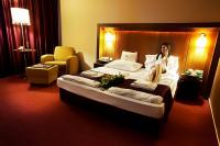 Hotel Caramell 4* szabad kétágyas hotelszobája akciós áron Bükfürdőn
